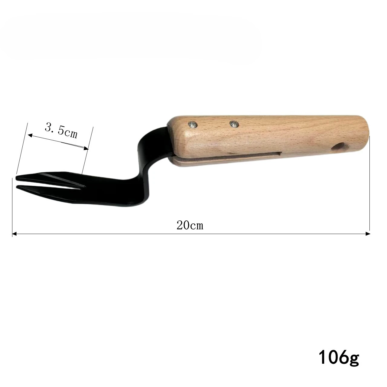 Weeding Root Lifter, Garden Hand Weeding Tool, Weed Removal Tool for Lawn/Yard, Angle for Easy Weed Removal and Deep