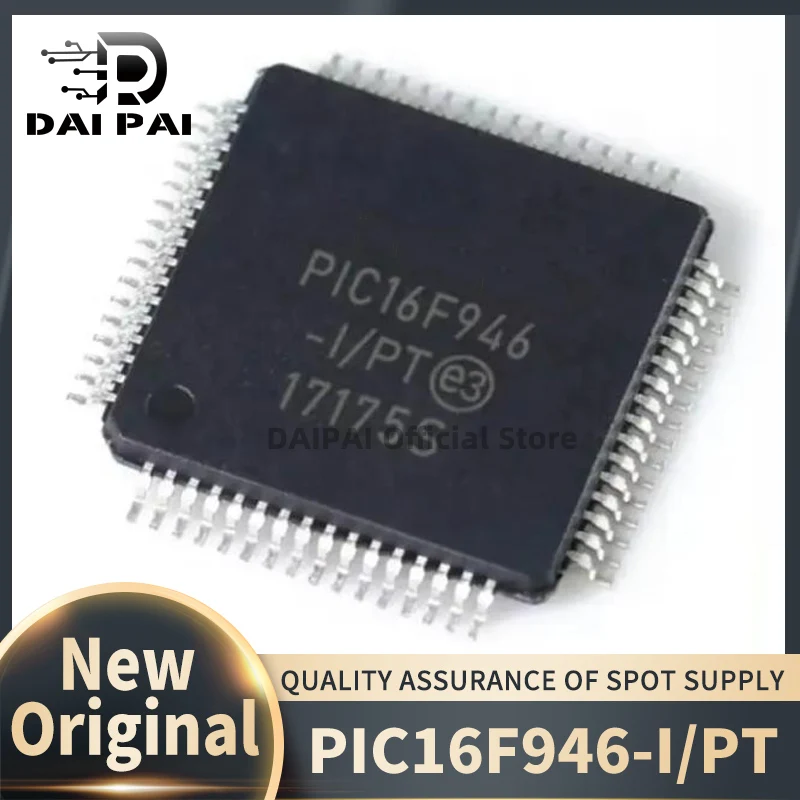 (10piece)100% New PIC16F946-I/PT PIC16F946 TQFP64 100% original inventory Chipset