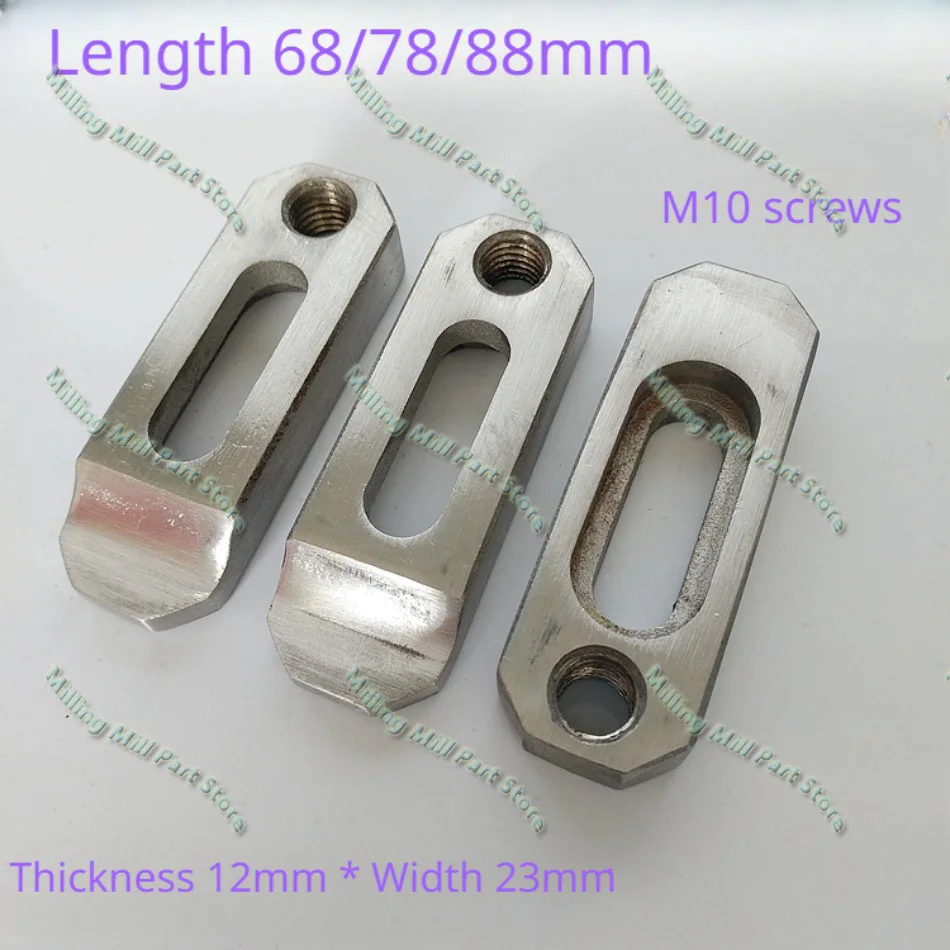 Wire WEDM Stainless Steel Holder Clamp 68mm 78mm 88mm 12mm*23mm M10 Screw CNC Lathe Claw For Sodick Wire Cut EDM Machine