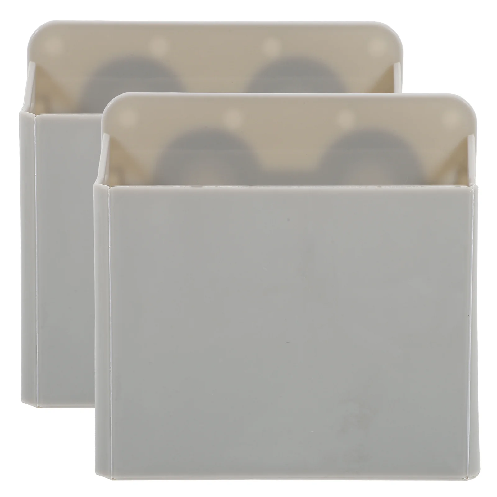 

2Pcs ABS Pen Holder with Suction Cup Desk Organizer Whiteboard Marker Storage Pen Holder for Whiteboard