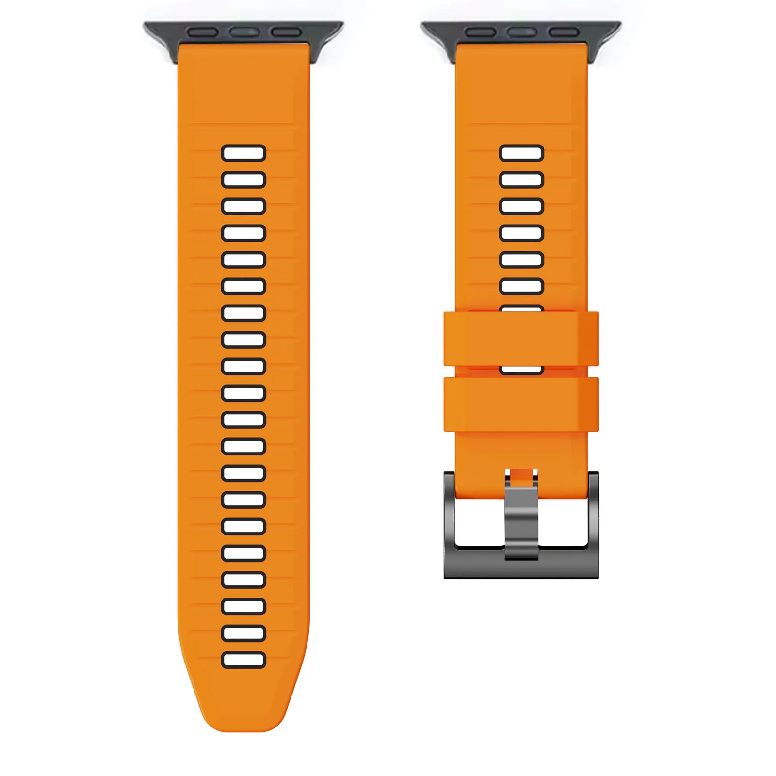 Sports Silicone Band for Apple Watch Series 11/10/9/SE/8/7/6/5 Ultra 3 2 1 49mm/46mm/45mm/44mm/42mm Strap Wristband Watchband