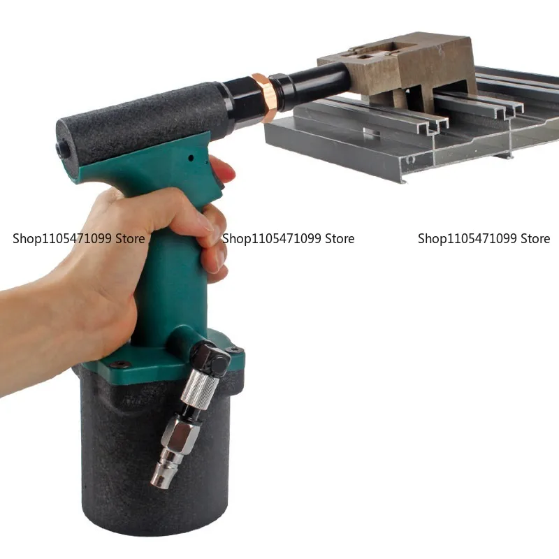 Pneumatic Drain Hole Punching Tool Break Bridge Door Window Track Driller Aluminum Profile Hole Opening Device
