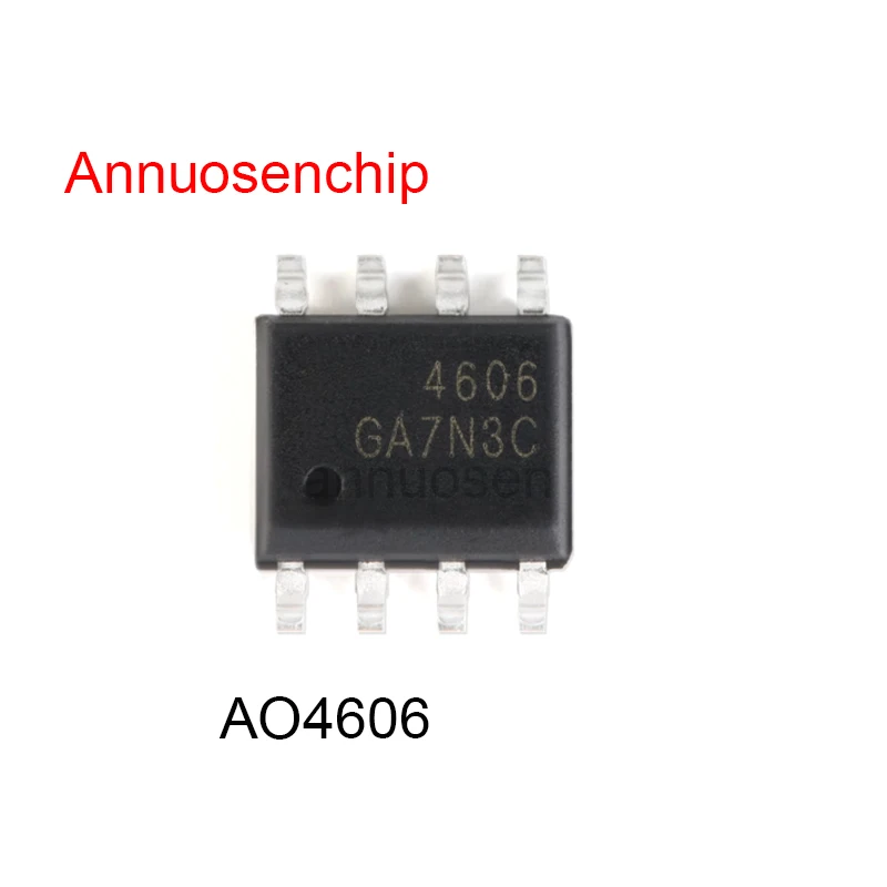 10PCS New and Original SMD AO4606C 4606 SOP-8 AO4606