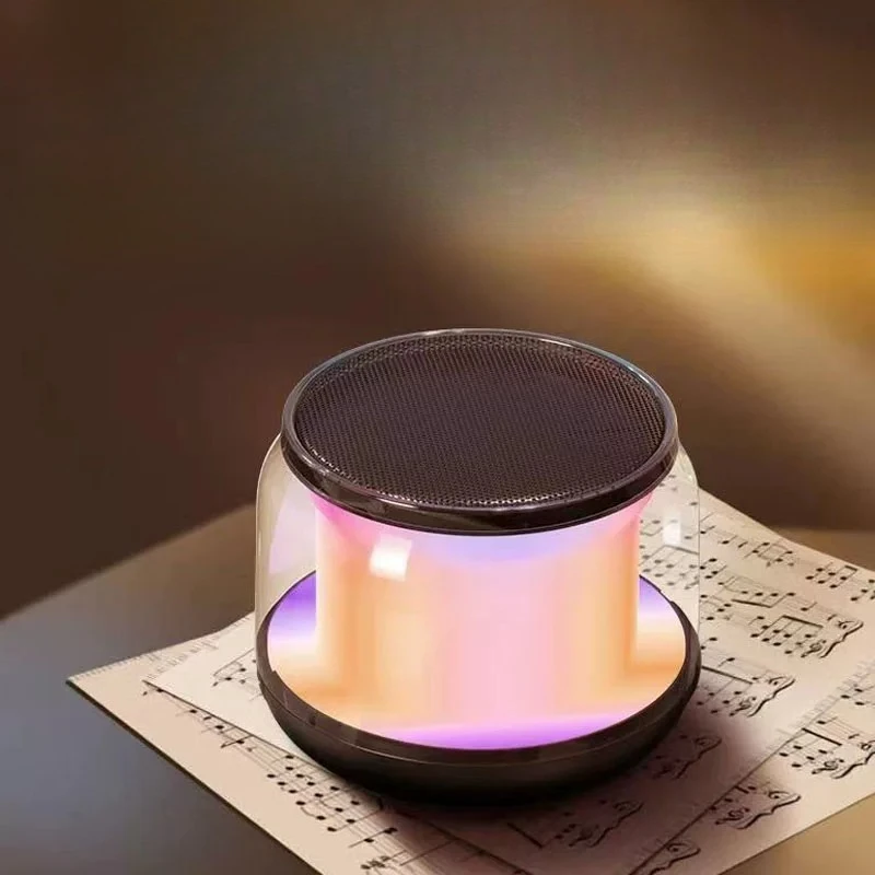 

Colorful RGB Wireless Bluetooth Audio Subwoofer Audio 360 ° Stereo Audio Portable Small Speaker Car