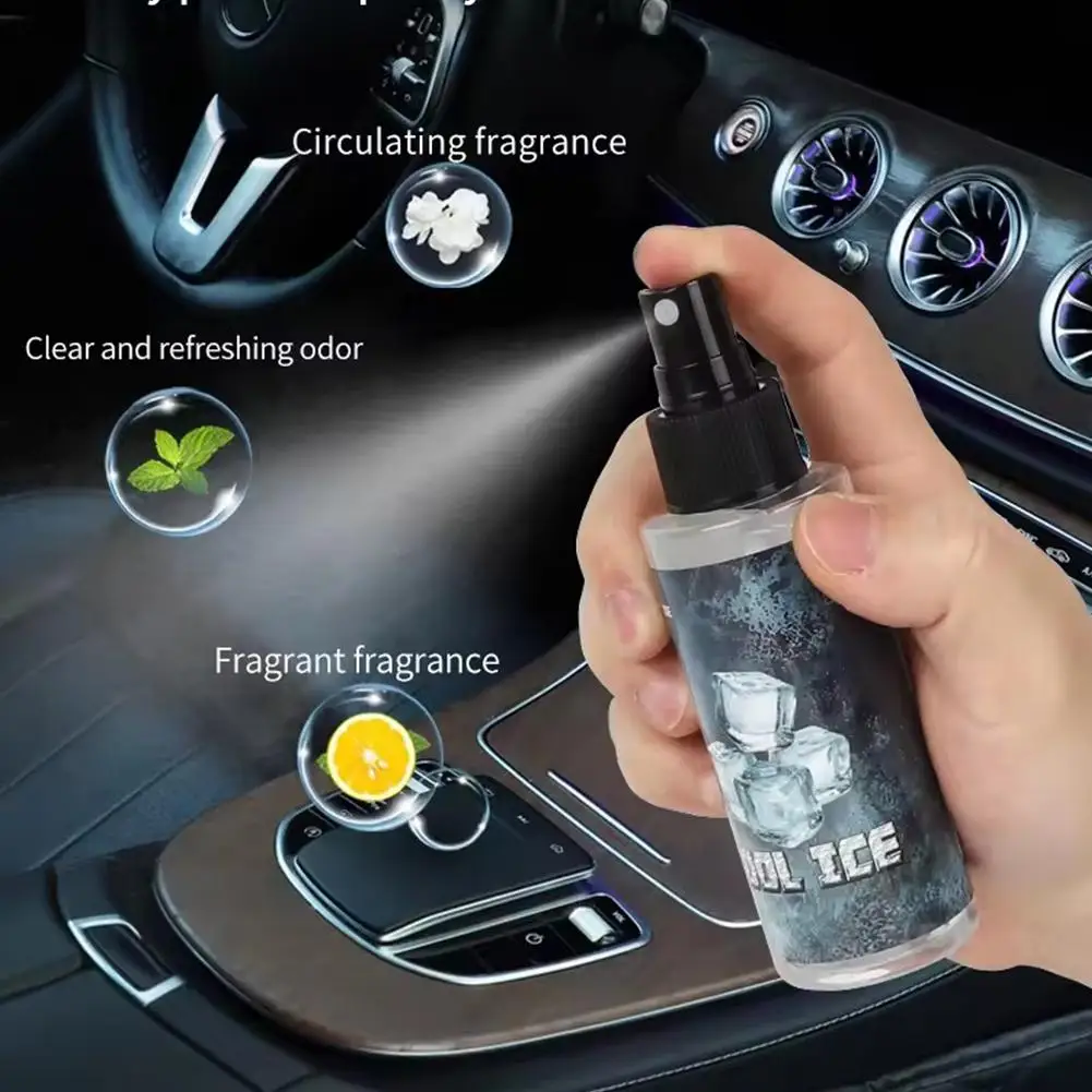 Car Air Freshener Odor Eliminator Fruity and Floral Fragrance Air Mist Air Freshener 100 ml Non-alcoholic