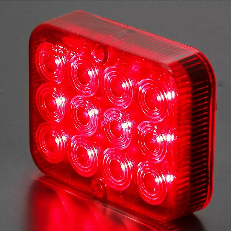 

1 PC Waterproof Trailer Fog Light For Truck Boat Caravan Driving Tail Rear Lamps Safety Warning Lantern Universal E Approved