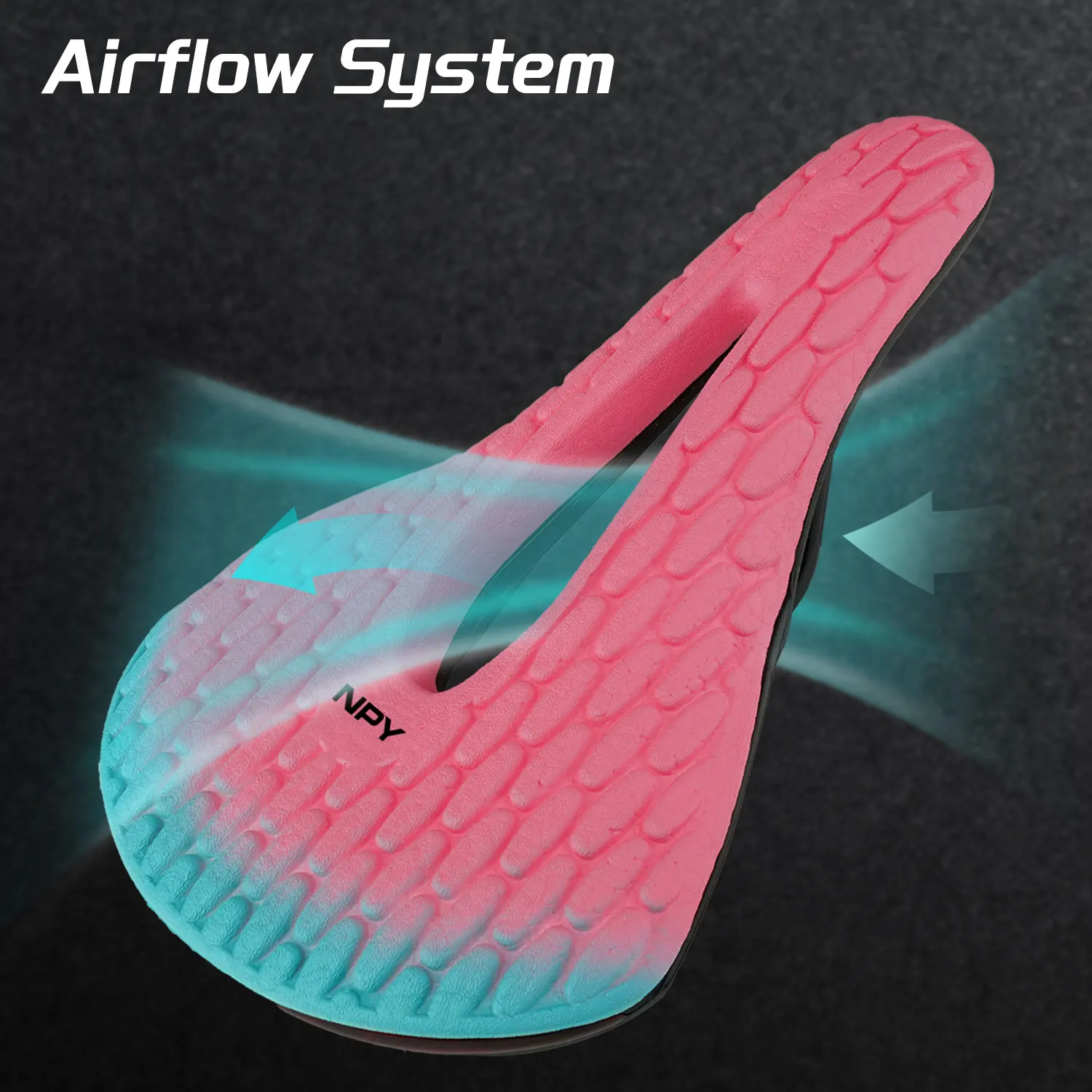 

NPY Ultralight Comfortable Breathable MTB Gravel Road Bicyle Riding Seat Part for MTB Road Gravel Bike Seat Parts Bicycle Saddle