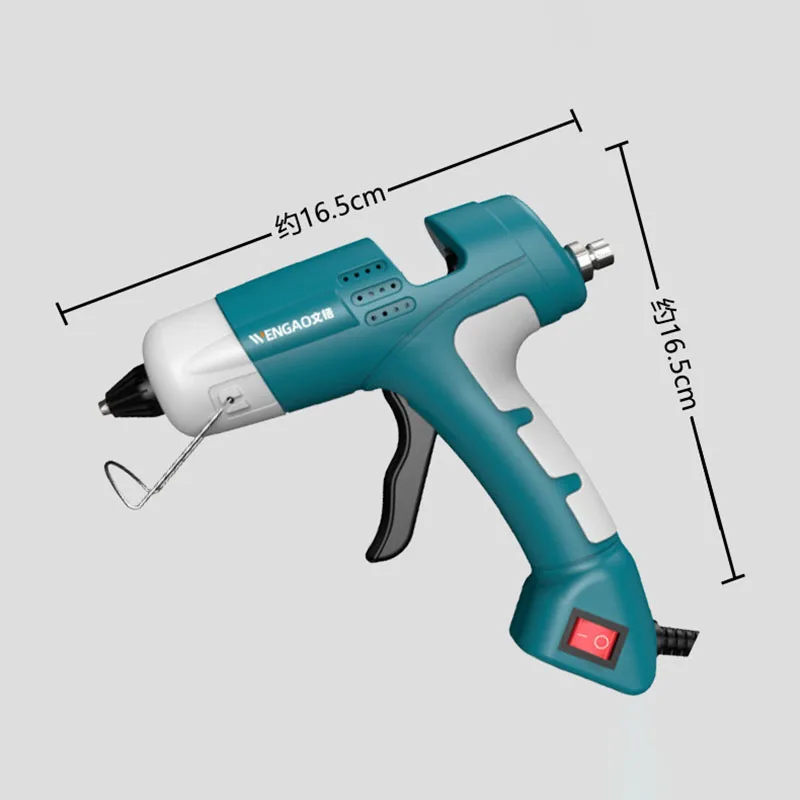 Imagem -06 - Pistola de Cola Quente Elétrica Portátil Cola Transparente em Bastão Casa Faça Você Mesmo Temperatura Térmica 110240v 20w mm ue Reino Unido Eua au Plug