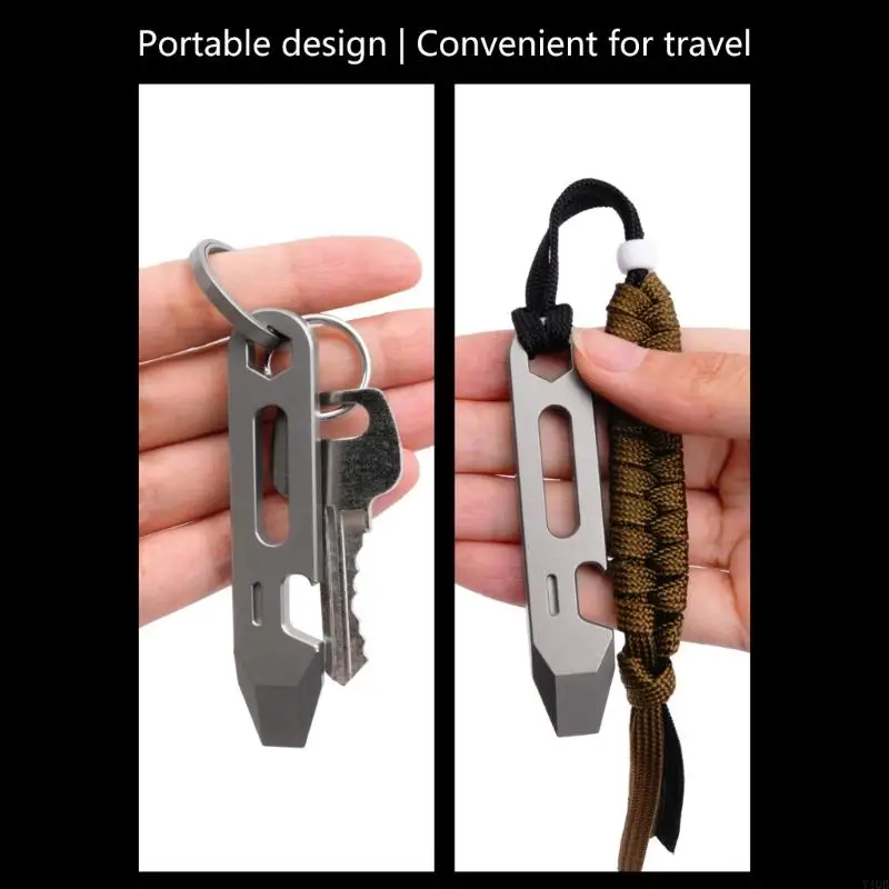 Keychain Multitool Screwdriver, Bottle Opener & Pry Bar for Camping, Hiking & Outdoor Adventures - Image 5