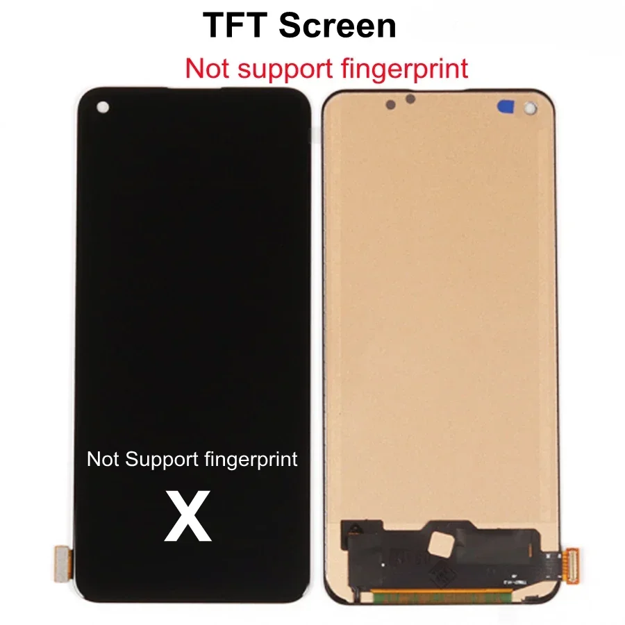 6.43'' TFT For Oppo Reno5 F Reno 5 F LCD Display Screen Touch Panel Digitizer For Reno5 Z 5Z Reno5 F 5F lcd CPH2217 CPH2211