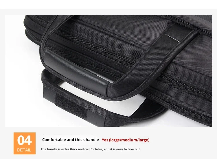 Large Capacity Briefcase Bag Men Business 17 15.6 14 inch Laptop Bag Shoulder  Canvas Handbags Messenger Work Tote Bag