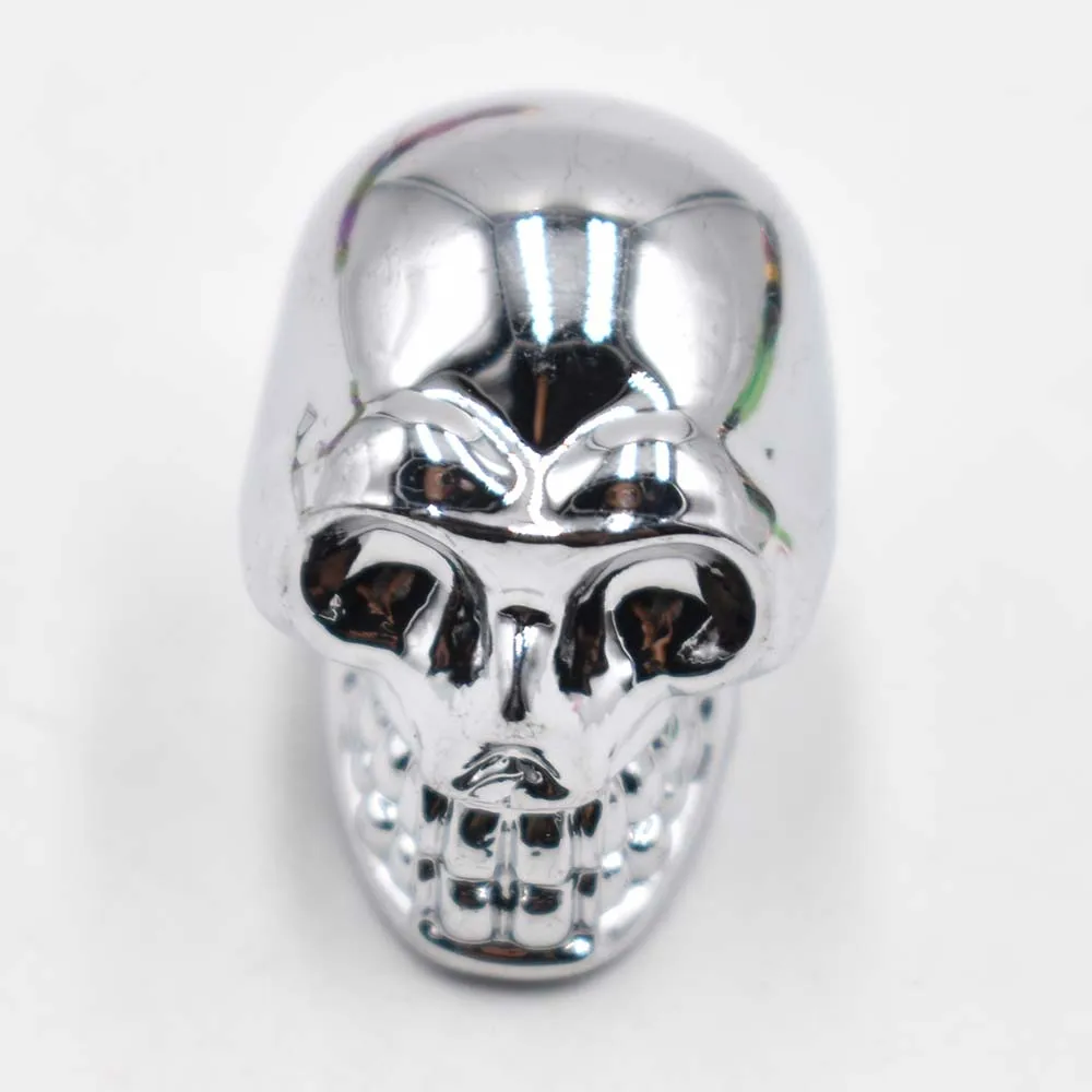 Großhandel 12 Stück/Set, modische, hochwertige Anhänger aus gemischtem Glas in Totenkopf- und Skelettdesign für DIY-Schmuckherstellung, kostenloser Versand. – Detail 12