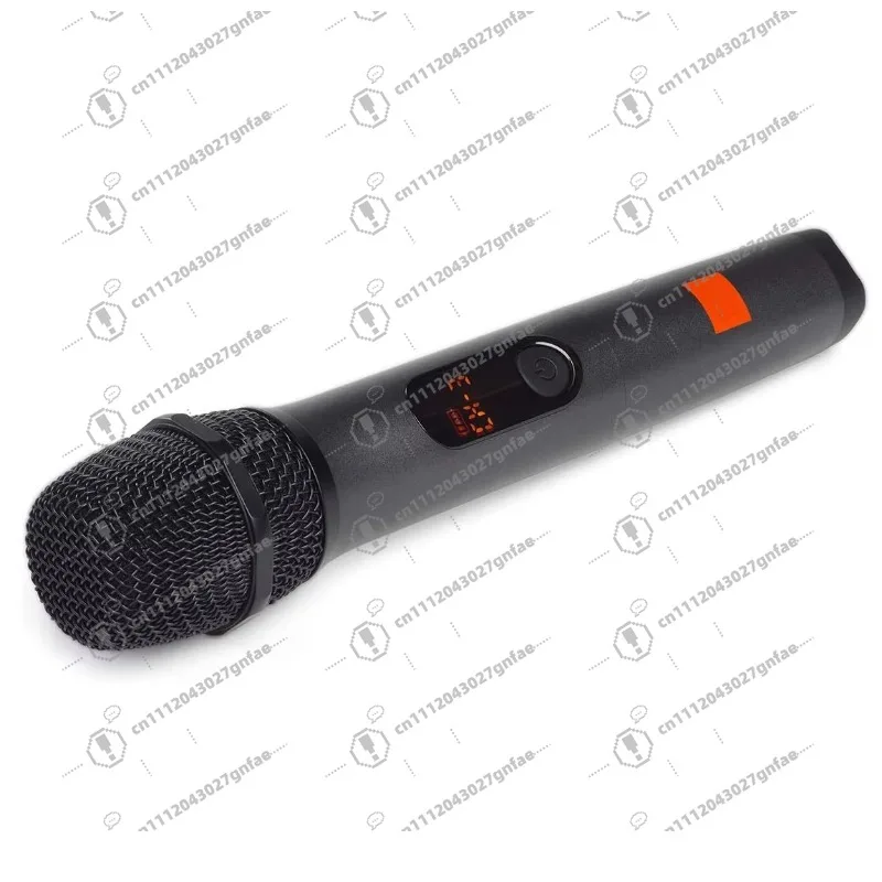 Professional high-quality rechargeable 2-channel UHF wireless dynamic microphone system dynamic karaoke microphone singing