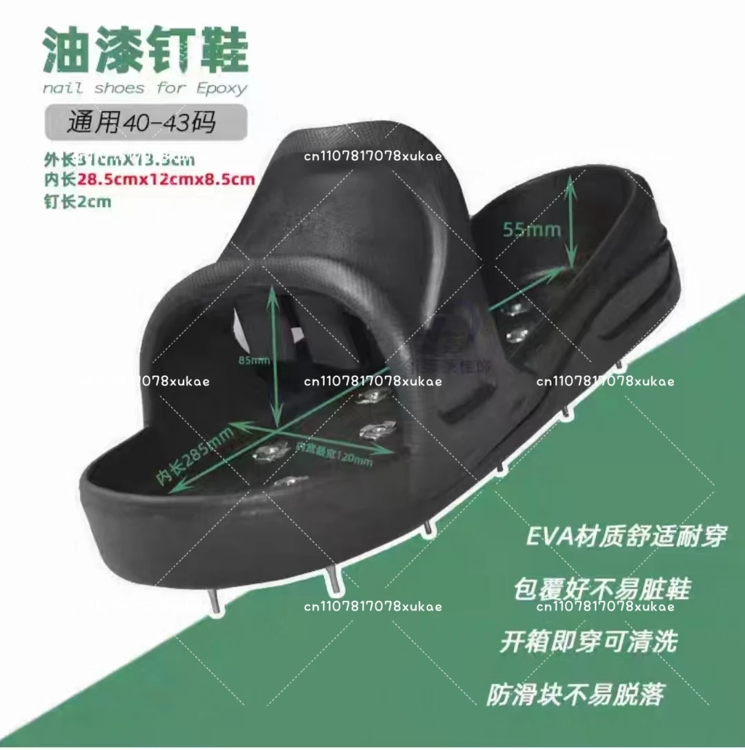 High Quality Cement Concrete Paint Epoxy Self-Leveling Construction Spikes Eva Material Strong And Durable Soft Rubber Spikes