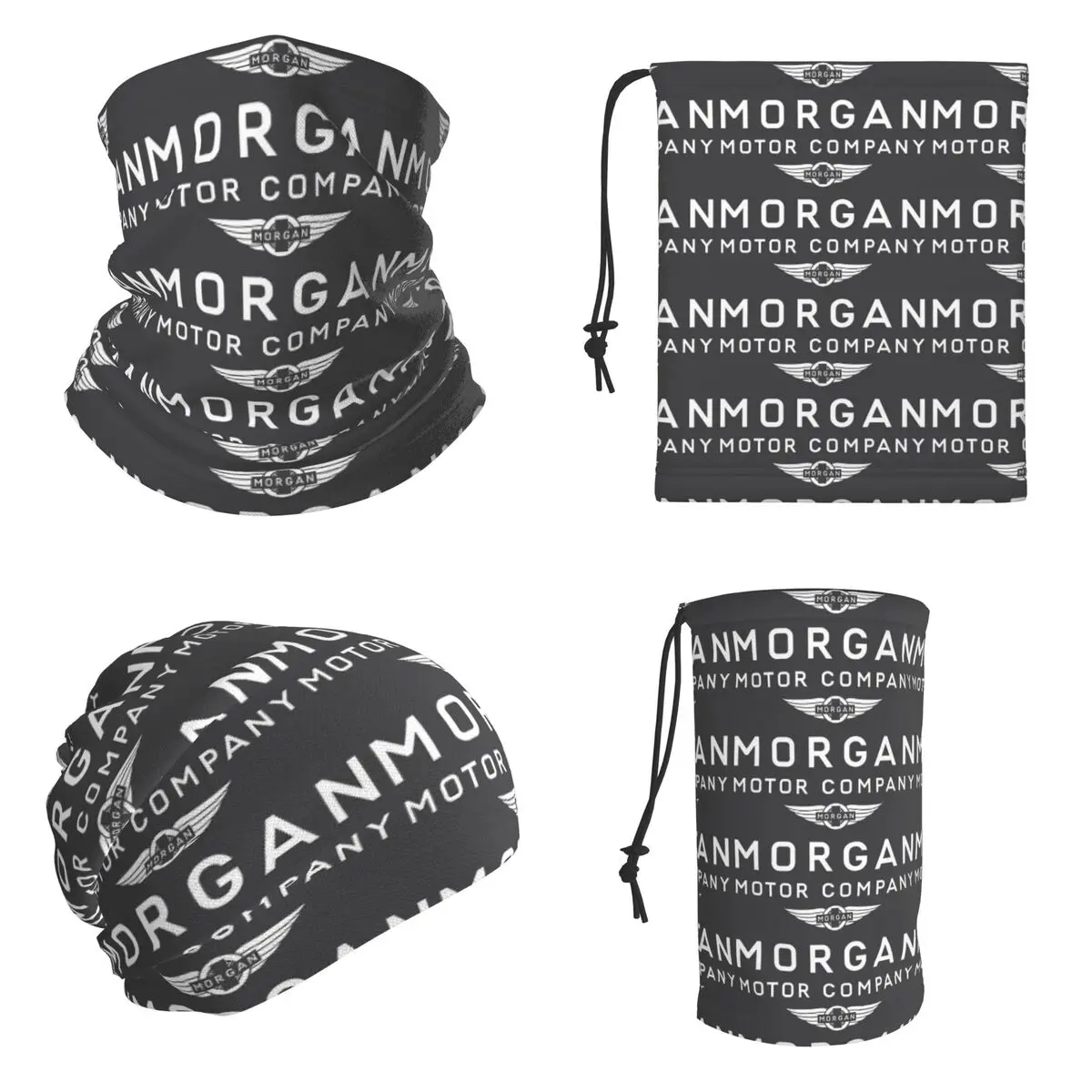 Morgan Motor Car Company Bandana Neck Gaiter Printed Face Scarf Hiking Fishing Face Mask Unisex Adult All Season