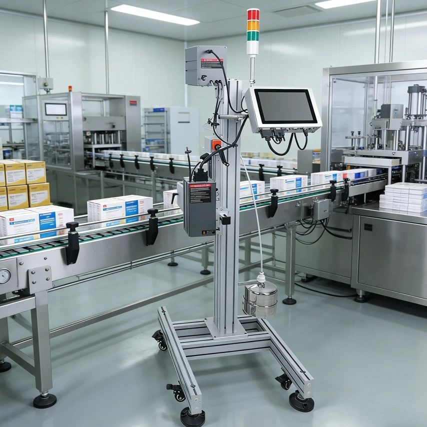 DOCOD Piezo Inkjet Printer Multi-material P2000 PIJ Inkjet Printing Machine Touch Screen Operation for Packaging Industry Coding