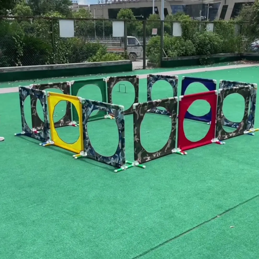 Perceuses de tunnels et obstacles pour enfants, jeu pour enfants, équipement d'activité sportive, système de fouet pour enfants, jouets, tuyau en PE en tissu Oxford