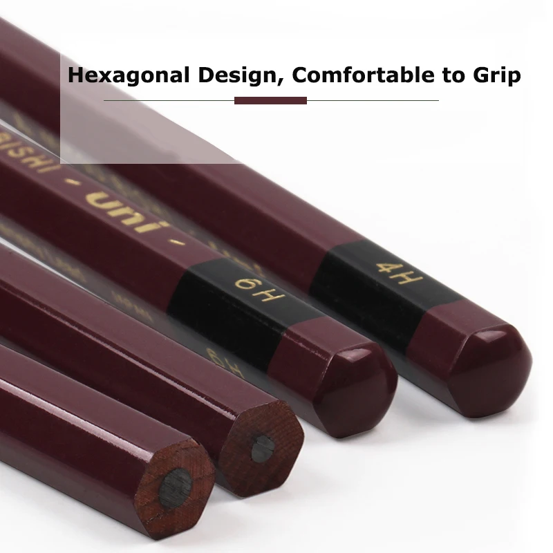 UNI mitsubishi Pencil 1887, 9H-6B 17 specifications