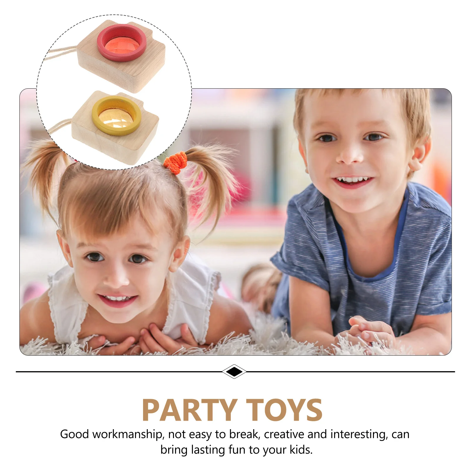 2 قطعة كاميرا متعددة الأوجه أنبوب بصري للأطفال تعلم متعة استكشاف الألوان الإبداعية التعليمية اللعب لصالح الحفلات #1