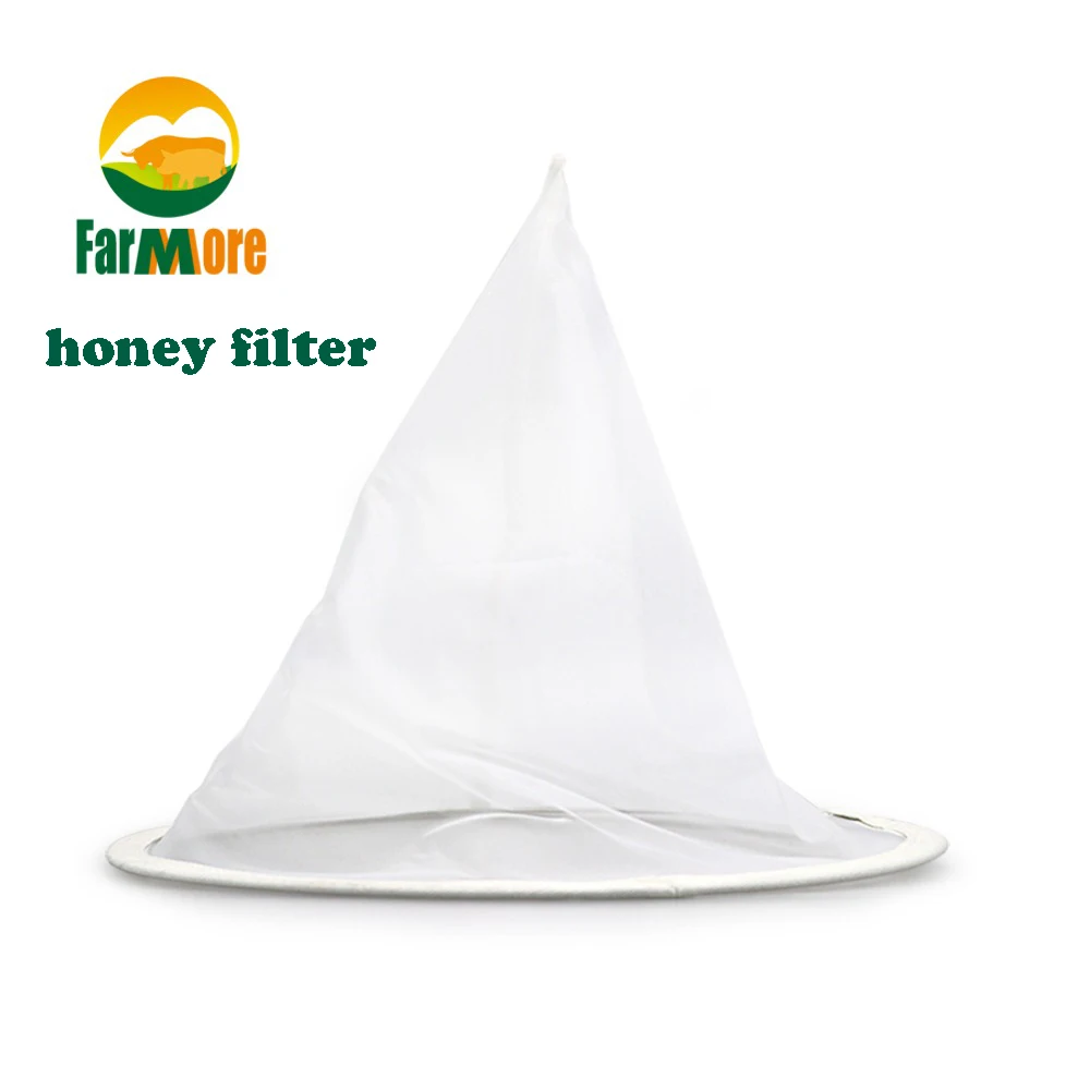 Beekeeping Tools Bee Filter Screen With Honey Strainer Filter Fiber Net Screen Beekeeping Supplies