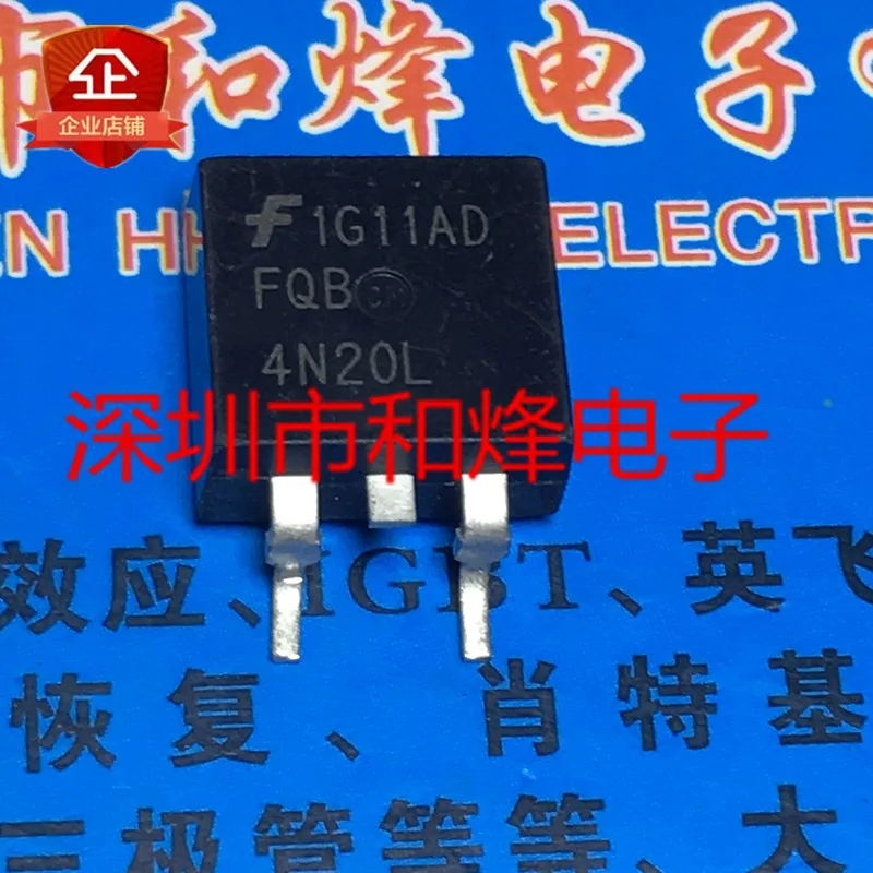 5PCS-10PCS FQB4N20L TO-263 3.8A 200V NEW AND ORIGINAL ON STOCK