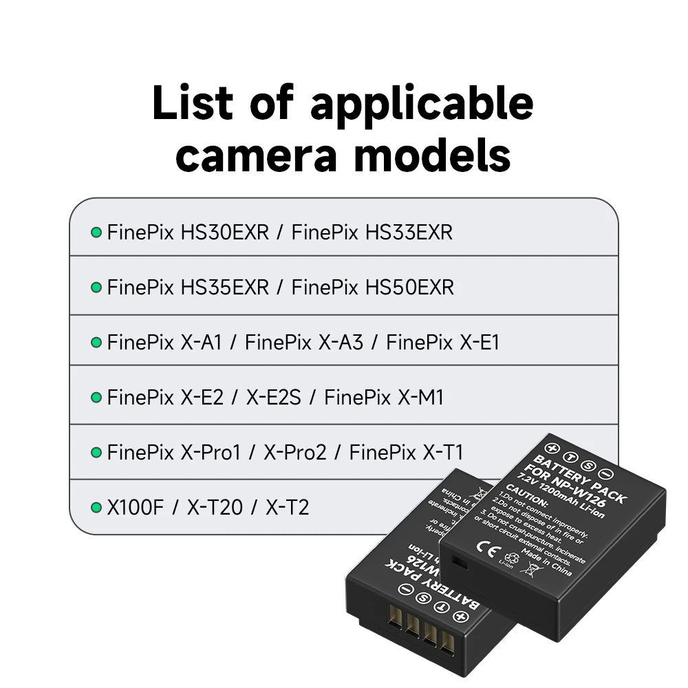NP-W126 bateria NP W126 NP-W126S W126S + podwójna ładowarka LCD do Fuji X-Pro1 XPro1 X-T1 XT1 HS30EXR HS33EXR HS50EXR X PRO1 X-A4 X-T2