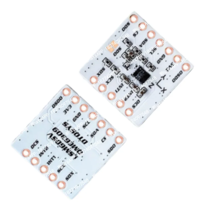 1-5pcs LSM6DSV + QMC6309 Magnetometer Module Made  for SlimeVR Trackers/ Smol Slime Trackers, Replacement ICM-45686 + QMC6309