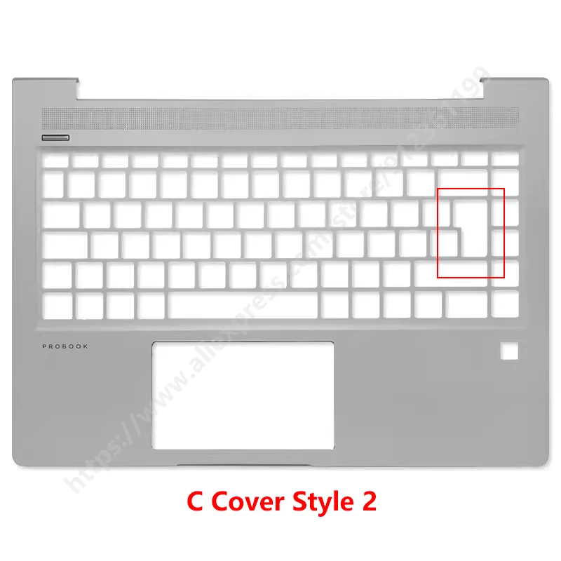 Nuevo para HP Probook 440 G6 445 445R G6 cubierta trasera LCD para portátil reposamanos frontal teclado cubierta inferior piezas de repuesto Shell