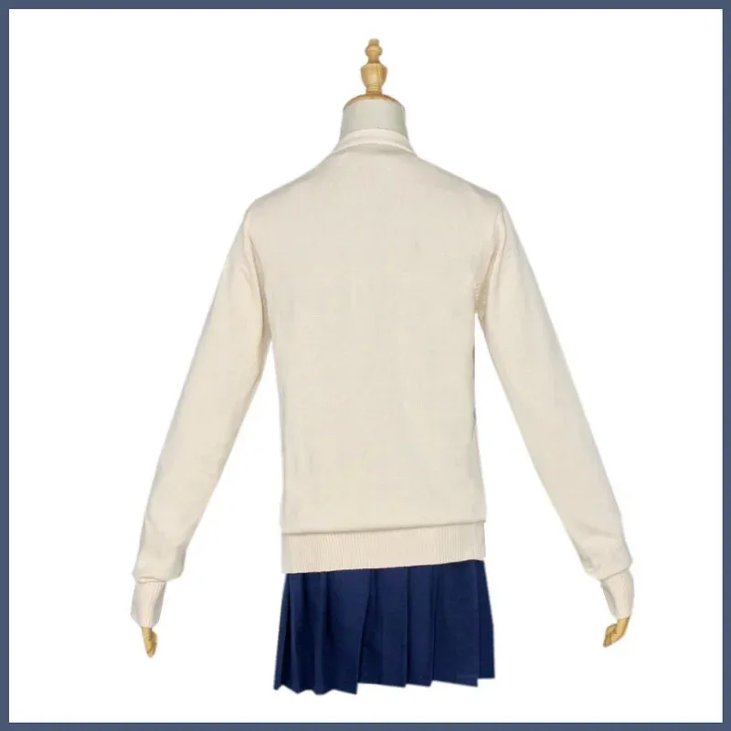 Anime My Hero Academia Cross My Body Himiko Toga Cosplay Costume Japanese JK School Uniform Wig Woman Sexy Sailor Suit 5ftu^ 5ft