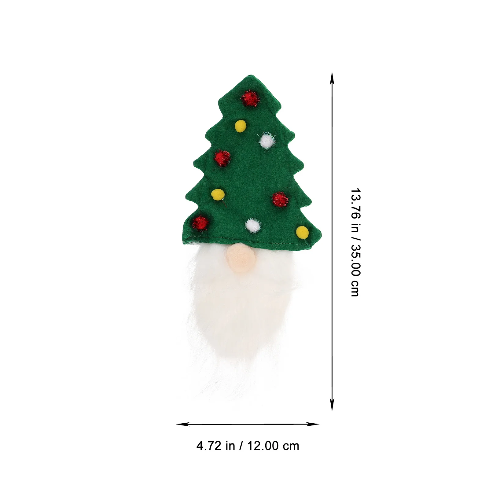 

2pcs Christmas Wine Cover Gnome Hat Bottle Topper Festive Party Decor Red Wine Decoration Liquor Bottle Cover Bar Tool Accessory