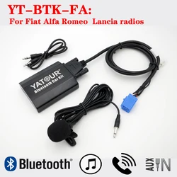 Yatour Best sale Bluetooth adapter BTK music decoder for Fiat Bravio Coupe Croma Alfa 147 156 GT Spider Romeo Lancia