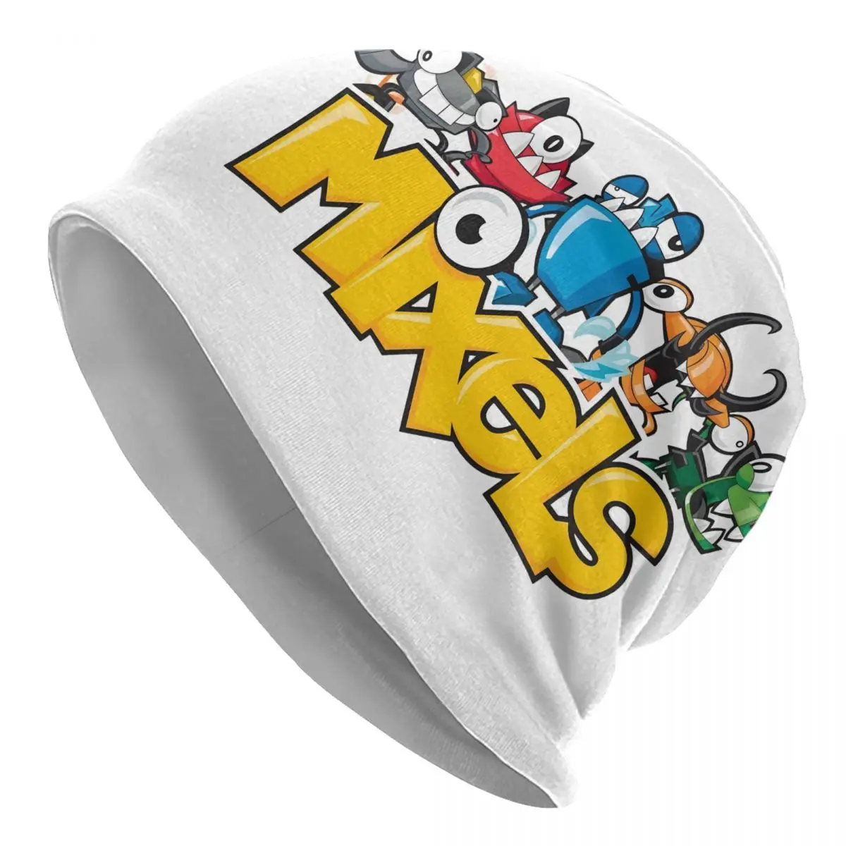 Game mixelsed Cartoon Beanies Caps For Men Women Unisex Street Winter Warm Knit Hat Adult Anima merican Television Bonnet Hats