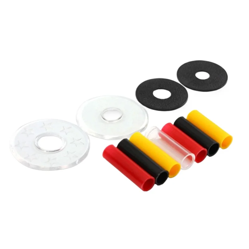40mm Long Shaft Arcade Joystick for Coin Operated Games Fighting Machine Crystal Stick Transparent Black Dustproof Washer