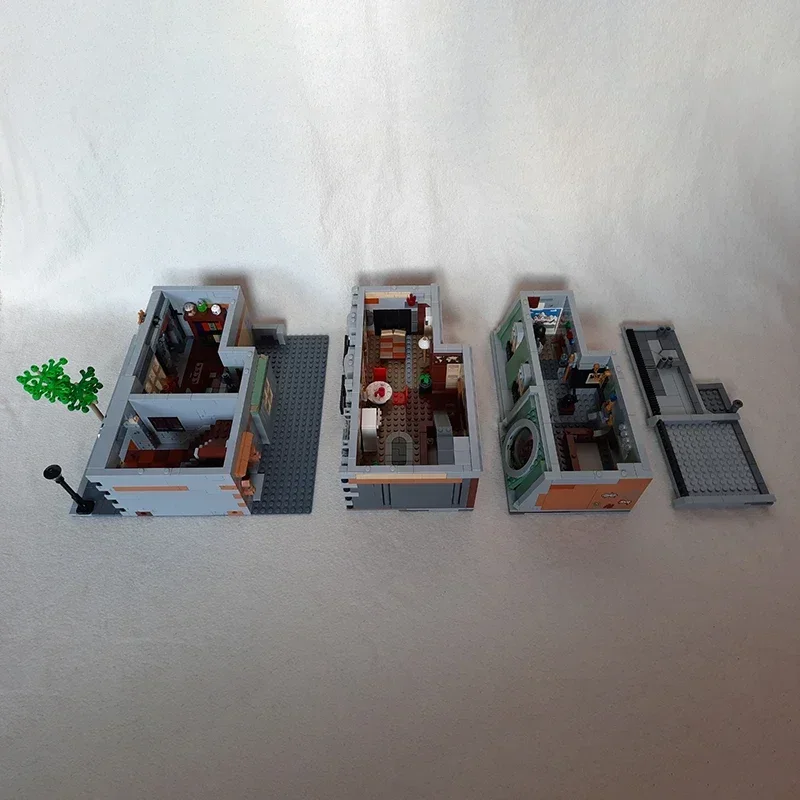 Berühmte Filme Moc Bausteine Sanctorum Architektur Modell Technologie Ziegel Stadt Street View DIY Spielzeug Für Kinder Kinder