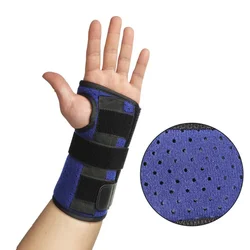 1PC Breathable Sprain Forearm Splint Wrist Protector Gym Crossfit Carpiano Tunnel Wristbands Wrist Support Brace Strap Men Women