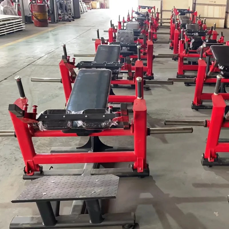

l Factory Commercial FitnessGym Equipment Multi Hip Leg Trainer pin loaded 3D Glute drive Hip Thrust machine