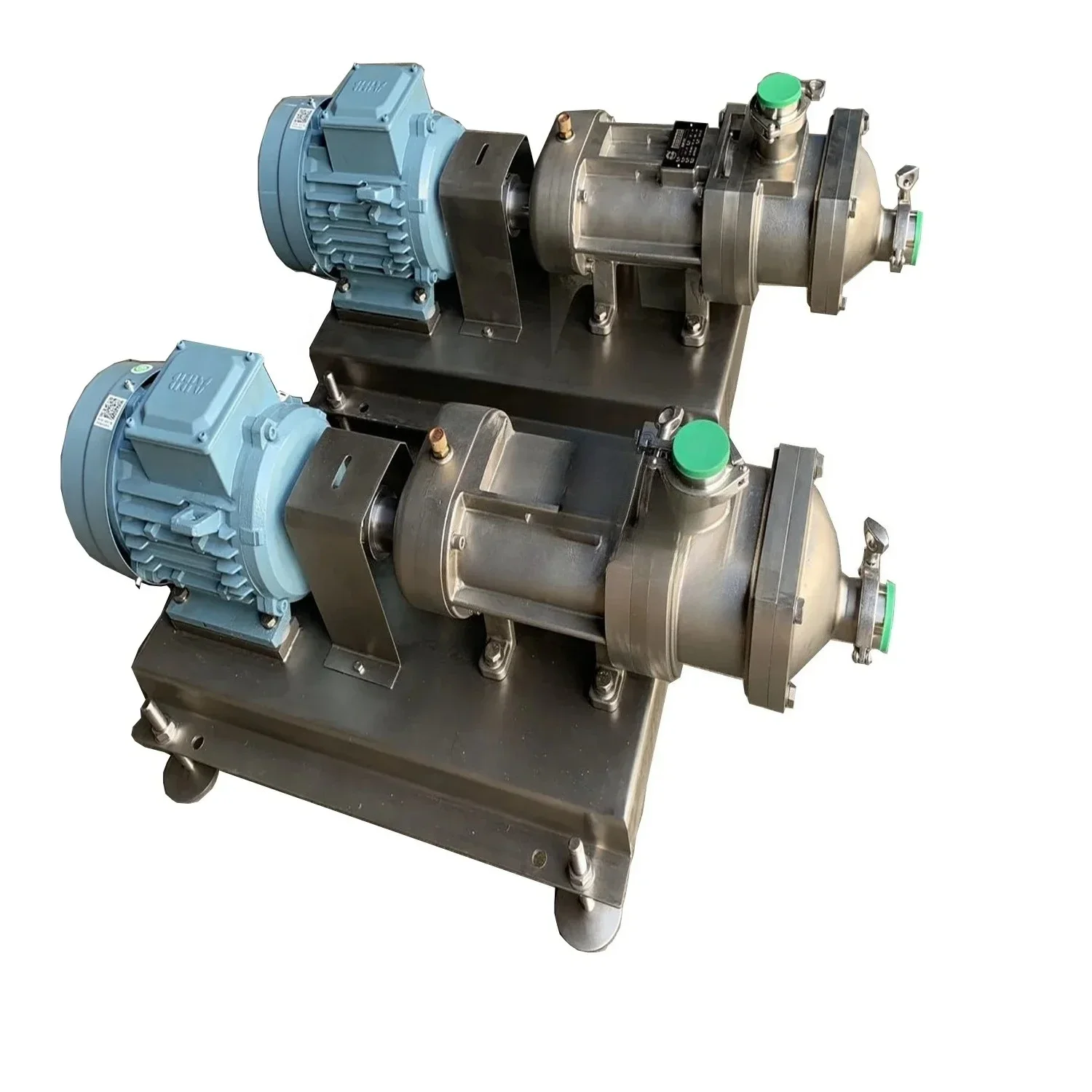 Compass Dened high quality hygienic Stainless steel SS316L twin screw pump for peanut butter and jam