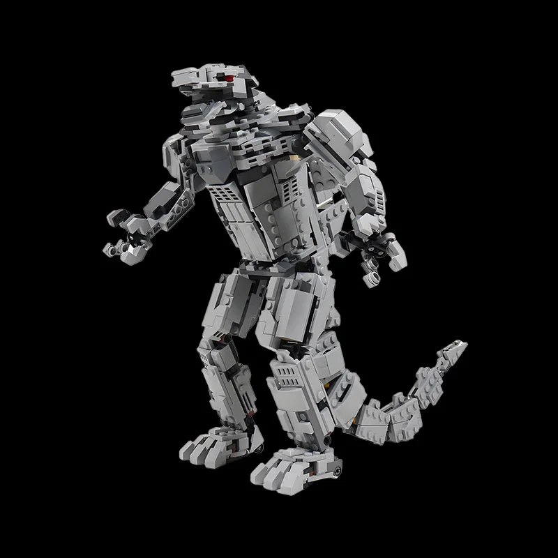 

NEW MOC Mechanical Godzillaed Building Blocks Monsters King Movie Mechagodzilla Monster Assembly Bricks Model Kids Toy Gifts