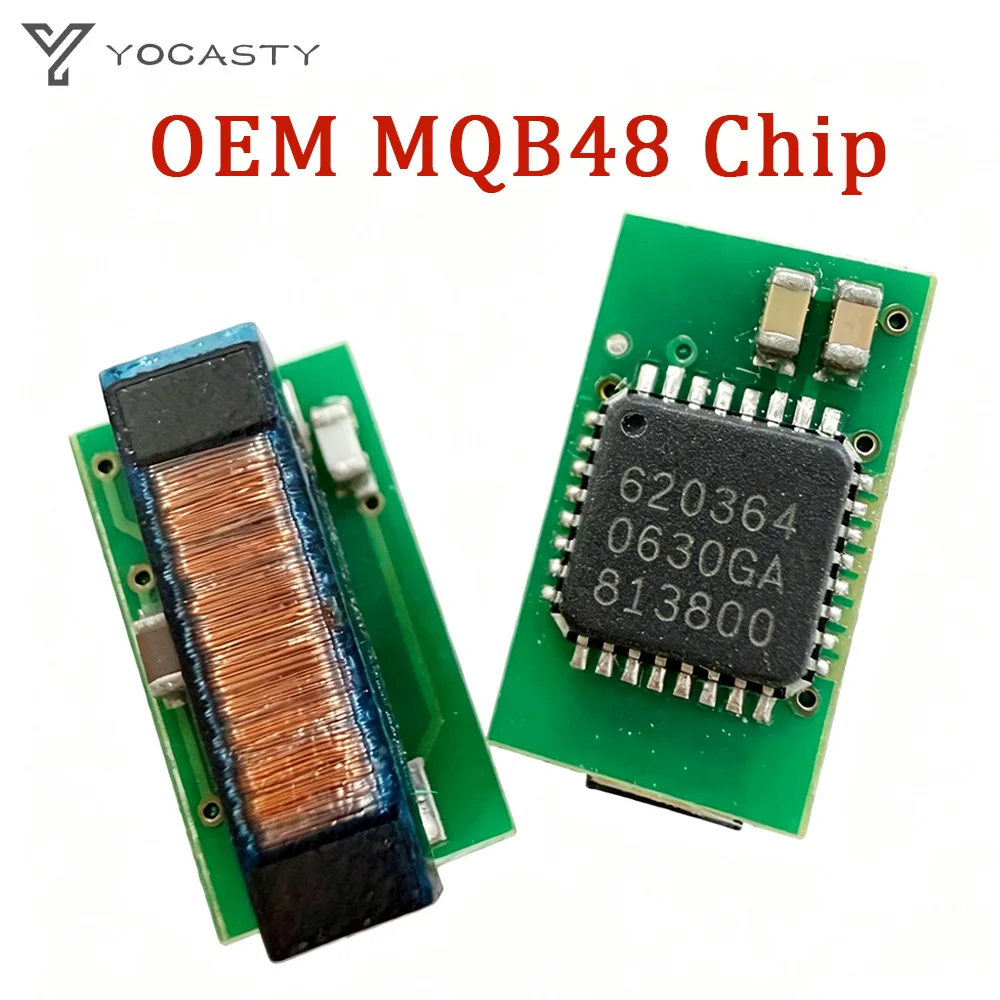 MQB 48 Original Chip Megamos AES Transponder Anti-Theft Replace Car Key Chip For Volkswagen Skoda For Fiat For Audi For Jeep