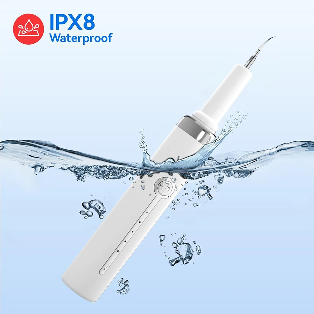Оптовая продажа, звуковая зубная щетка для чистки полости рта для взрослых, портативный электрический ультразвуковой очиститель зубов, зубной скейлер, удаляет налет, пластик