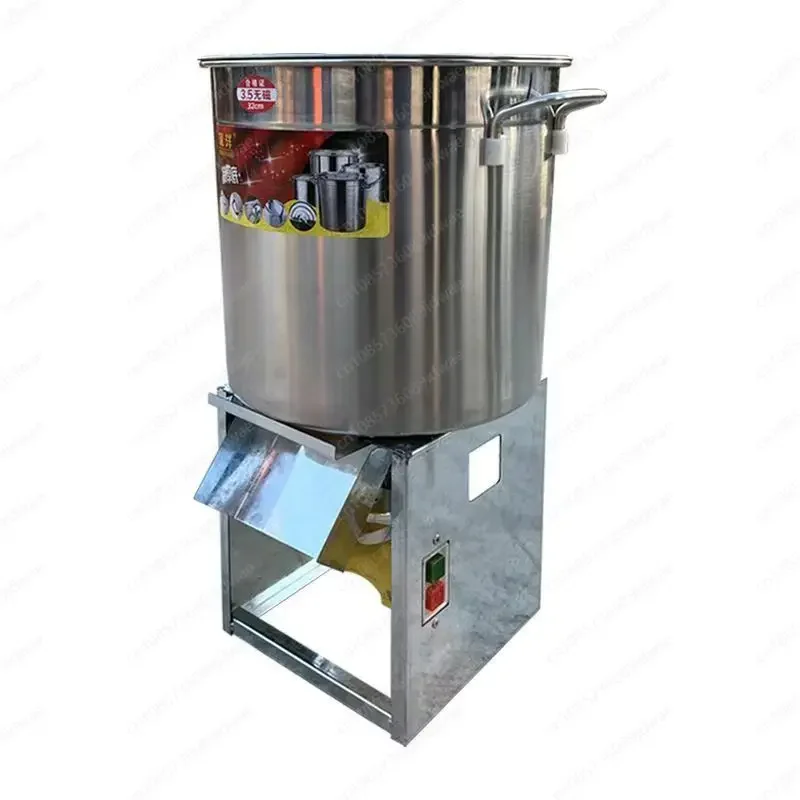 High-power upgraded desktop stainless steel chicken and duck grass crusher, breeding electric vegetable cutter
