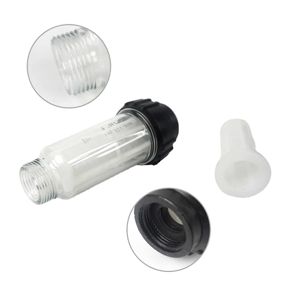 High Pressure Washer Water Filter For Karcher K2 K3 K4 K5 K6 K7 G 3/4'' Water Filters With 2 Filter Cores For Lavor For Nilfisk