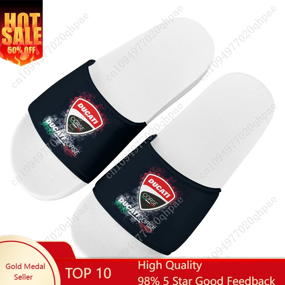 D-Ducatis Slippers Home Bathroom Sandals Water Shoes Men Women Teenagers Indoor Poor Sandal Customized Summer Slipper