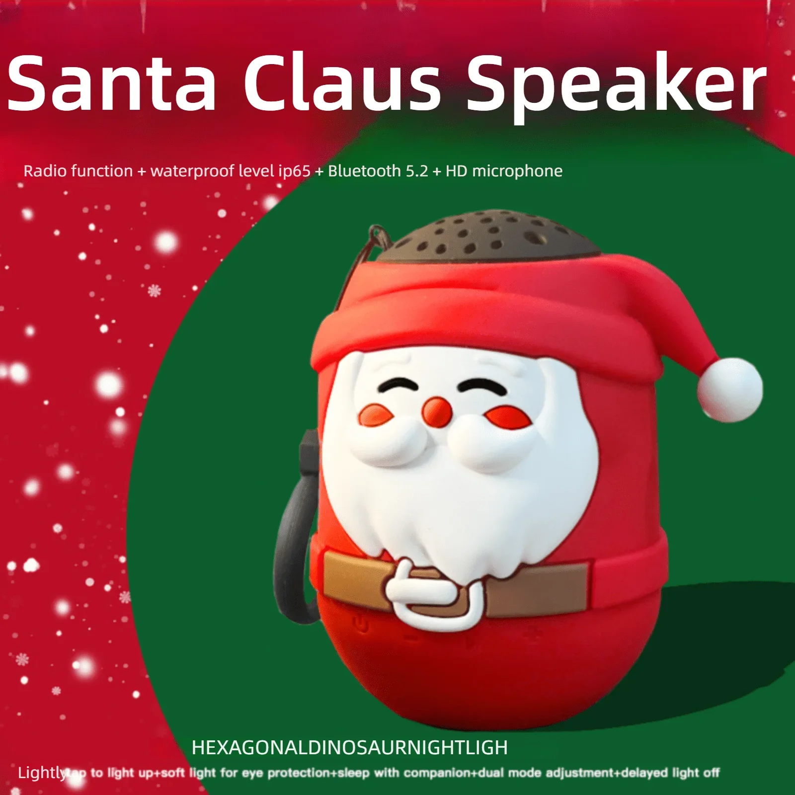 

Santa Claus Speaker Birthday Gift Girl Bestie Practical Premium Sense Send Girlfriend Creativity