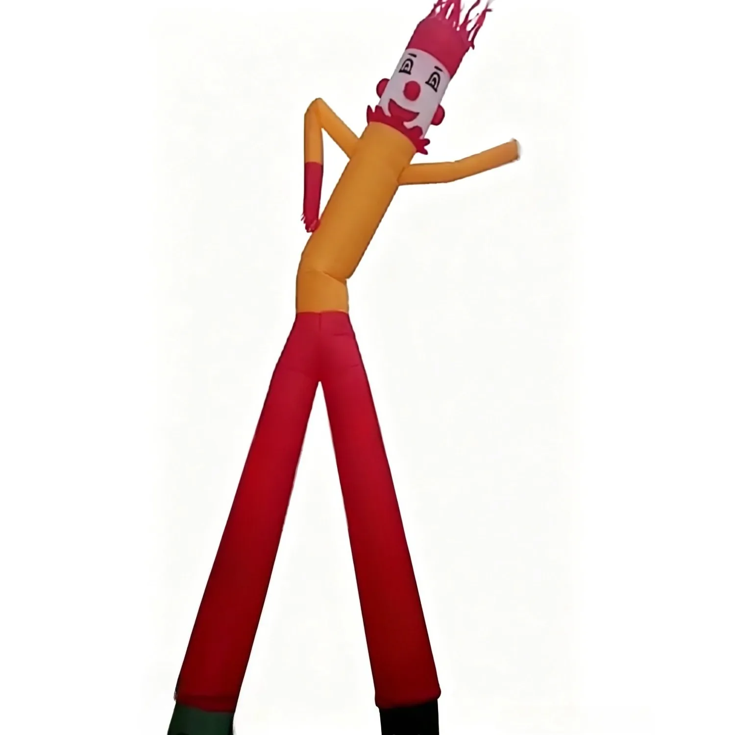 6M Tall 2 Legs Inflatable Clown Air Dancer Sky Man Blow Up Advertising Waving Tube Man for Grand Opening Carnival Outdoor Events