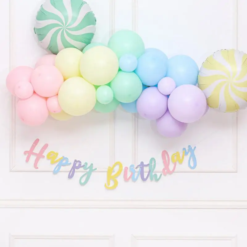 Fashionable And Exquisite Birthday Decorations Birthday Banner Letter Birthday Decor For Party Birthday Banner