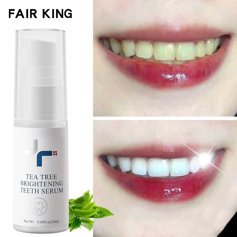 

Whitening Tea Tree Teeth Essence Powder Oral Hygiene Cleaning Serum Removes Plaque Stains Tooth Bleaching Dental Tool Toothpaste