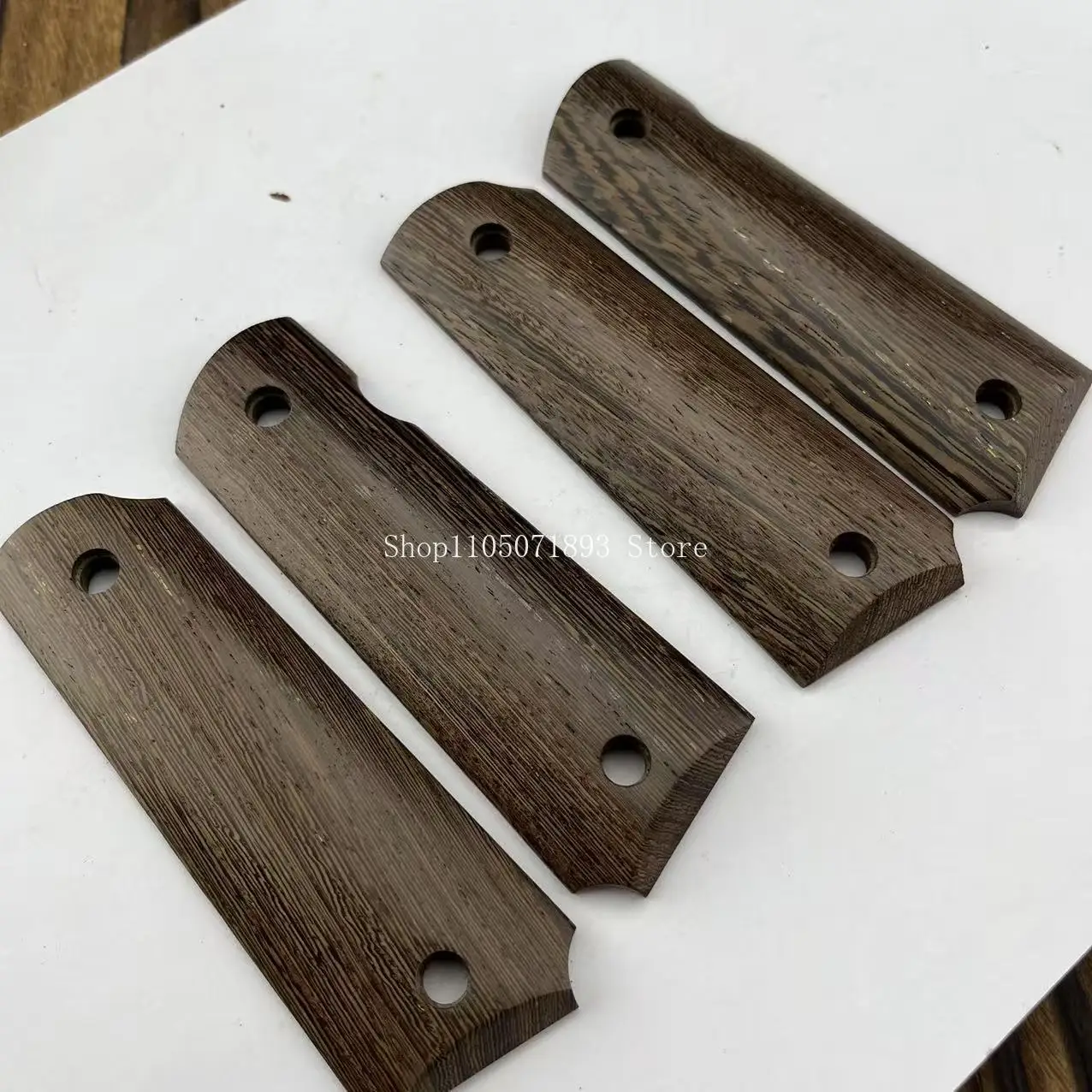 1911 Custom Anti-slip Handle Patch Reinforced Material Wenge Natural Wood Texture Handle Patches DIY Tool Handle Material