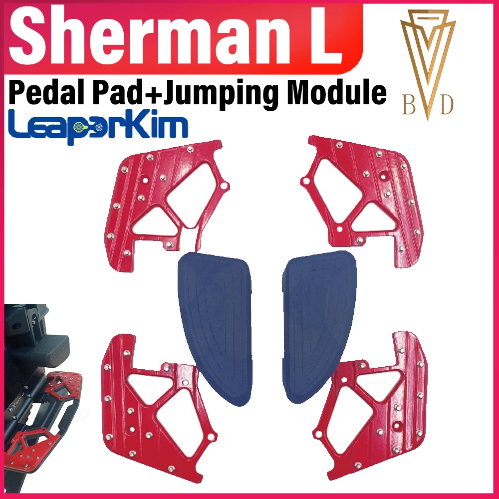 Leaperkim LYNX Sherman-L Pedal Pad And Jumping Module Electric Unicycle Accessories EUC Parts BD Customized