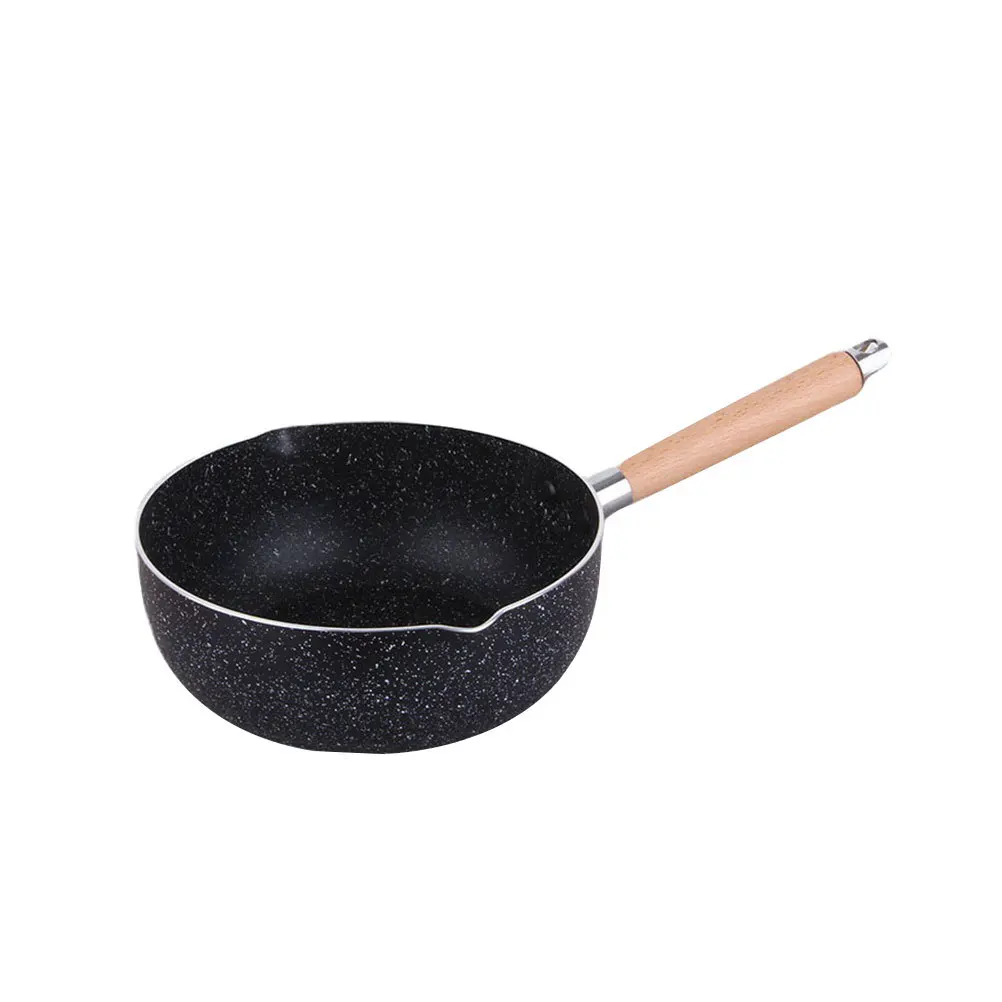 

Сковорода с антипригарным покрытием, деревянная ручка, каменная посуда с плоским дном, сковорода для омлета с равномерным нагревом, сковорода для приготовления молочной лапши, антипригарная сковорода